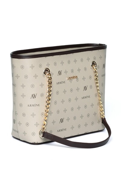 Armine 271 Hand/Arm Bag with Chain Detail Strap