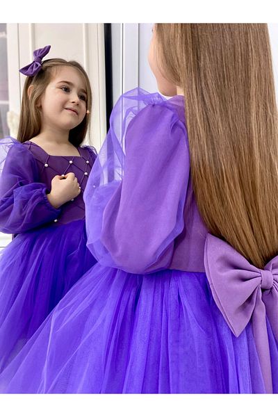 VALERY PEARLED CHILDREN'S GOWN