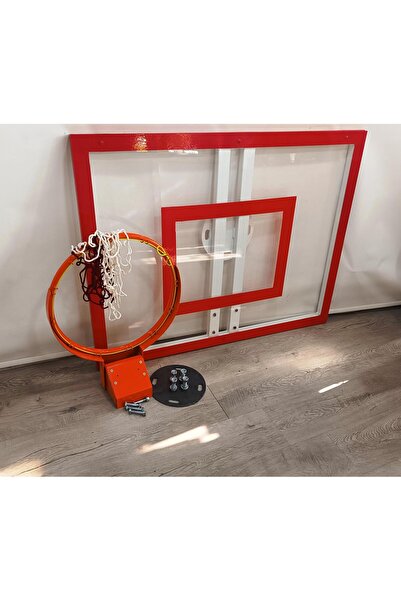 adelinspor Mia Basketbol Panya Seti 90*120 8 mm Solid Polikarbon 45 cm Yaylı Çember