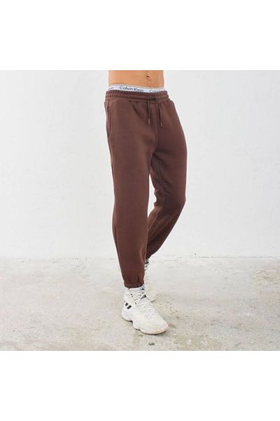 NO 601 Ψηλόμεσο χοντρό φλις εσωτερικά Jogger Sweatpants 3 κλωστών