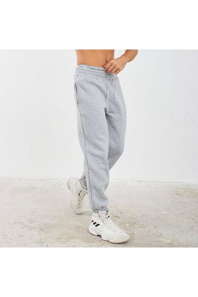 NO 601 Grimelange ψηλόμεσο χοντρό φλις εσωτερικά Jogger Sweatpants 3 κλωστών