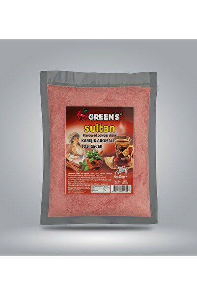 Green's Kırmızı Sultan Aromalı Toz Çay 300 gr