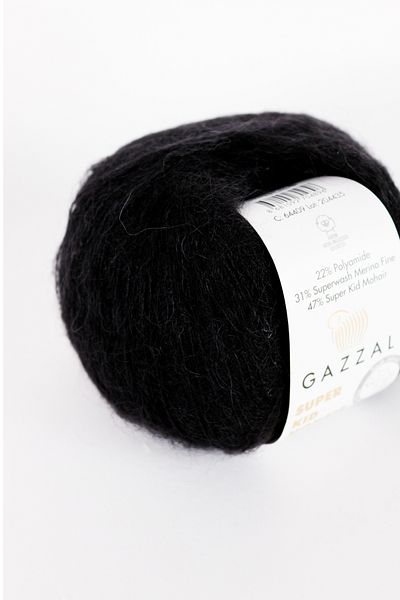 Gazzal Super Kid Mohair 25 Gr 78% μαλλί-22% Pa Μικτό φυσικό πλεκτό νήμα Taka Yarn (64409)