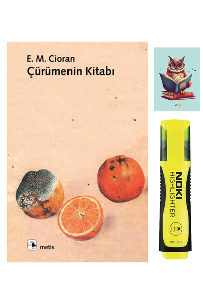 Metis Yayıncılık Çürümenin Kitabı - Emil Michel Cioran 9789753422666 - Sarı F...