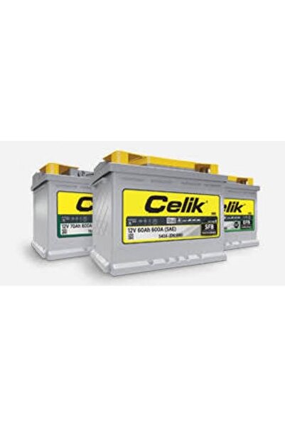 Çelik Akü 12v 60 Ah