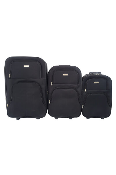 MGV V110 SPOT KUMAŞ 2 TEKER VALİZ 3LÜ SET