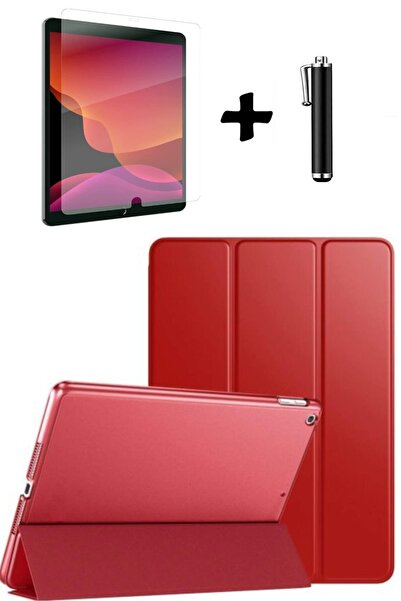 TEKNETSTORE Ipad 8. ve 9. Nesil 10.2 Inç Uyumlu Tablet Kılıfı Ekran Koruyucu ...