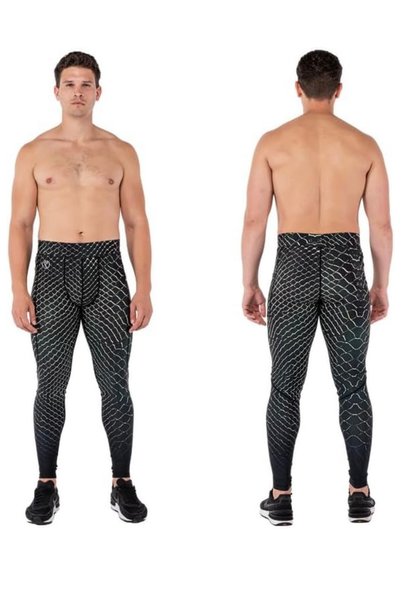 VipDeluXe Kapow Meggings Erkek Performance Pro Tayt Spor Sıkıştırma Cepli