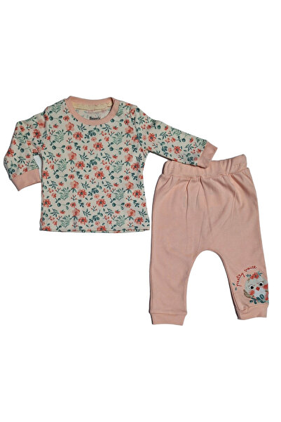 Miniworld Floral 100% Cotton Baby Girl Set of 2