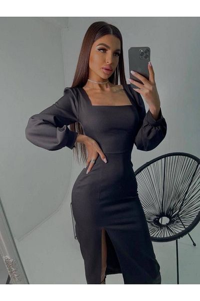 hipnoz butik γυναικείο φόρεμα μήκους midi