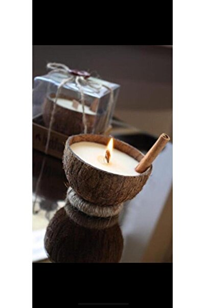 ersustore Büyük Boy Altlıklı Özel Tasarım Gerçek hindistan Cevizi Kabuğunda S...