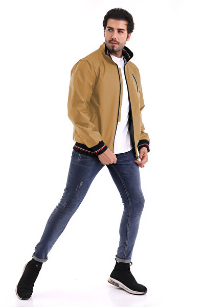 Everest Dik Yaka Mevsimlik Mont Içi Astarlı Cepli Su Geçirmeyen Bondık Kumaş