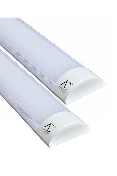 AC AYDINLATMA 36w Beyaz Led Bant Armatür Beyaz Işık 2 Adet