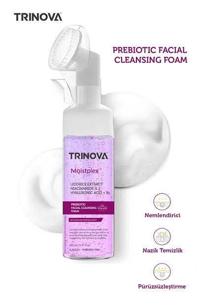Trinova PREBIOTIC LICORICE FACIAL CLEANSING FOAM 165ml