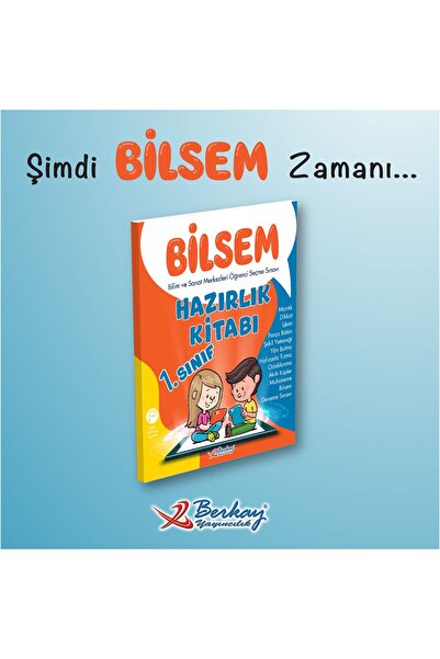 Berkay Yayıncılık 1.SINIF BİLSEM HAZIRLIK KİTABI