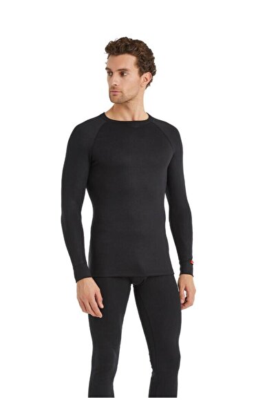 Blackspade Long Sleeve Thermal Unisex Underwear Black C9T5N2O9