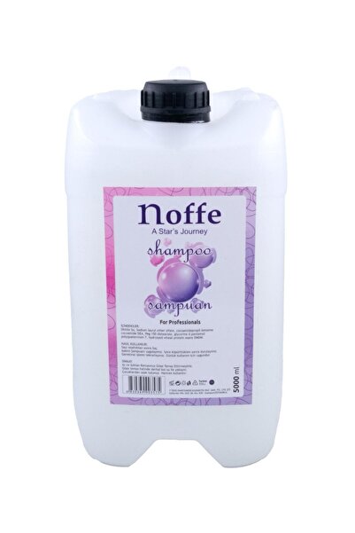 noffe Şampuan 5000ml (5LT) X4adet Kuaför & Güzellik Salonları & Oteller & Spor Salonları & Pansiyon