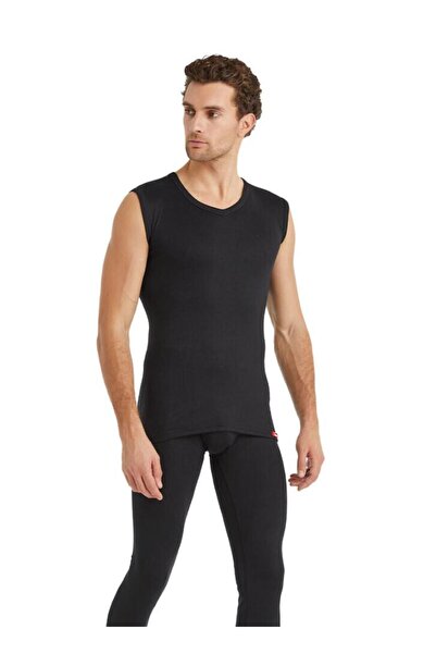 Blackspade V-Neck Thermal Athlete Unisex Underwear Black C3T4N2O9