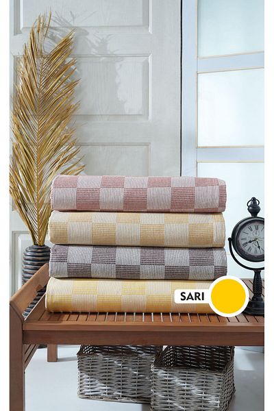luxtex 16 Colors Multi-Purpose Double Pique, Sofa Cover 220 X 210 CM - Checkerboard Pattern