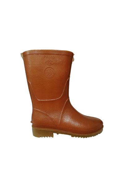 PALALI Unisex Καφέ κρεπ κοντά μποτάκια βροχής