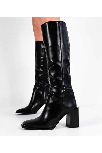Sibel Durmaz RUT Black Below the Knee Boots