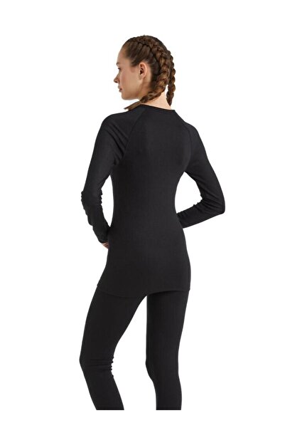 Blackspade Long Sleeve Thermal Unisex Underwear Black C9T5N2O9