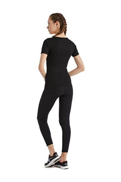 Blackspade Manecă scurtă pentru femei Level 1 Black Thermal C7T6N2O1