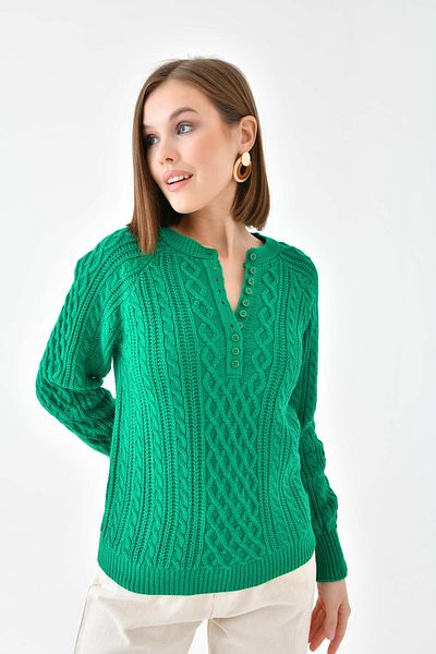 Volt green sweater top