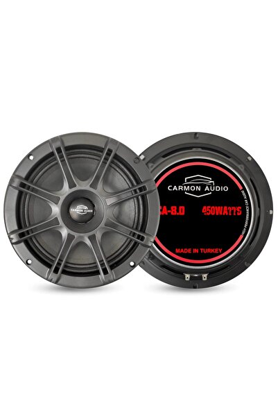 Carmon Audio CARMON AUDİO CA8.0-450WMAX-150WRMS KALİTELİ-PROFESYONEL YERLİ ÜRETİM 20CM MİDRANGE