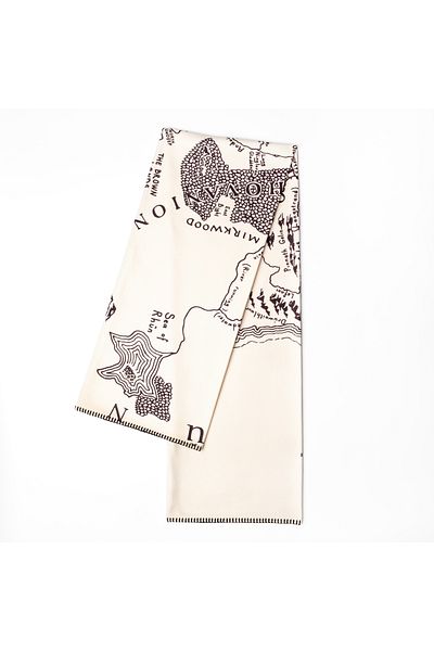 The Lucid Lab Lord Of The Rings Middle World Map - Lord Of The Rings Polar TV Blanket