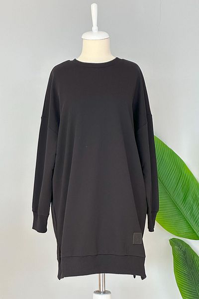 REMSA Soul Basic Sweat Tunic 30644 Μαύρο