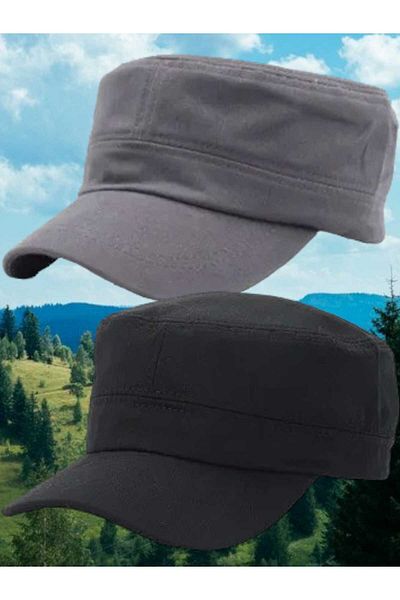 Trenderrs Unisex Βαμβακερό Καπέλο Castro 2 Τεμάχια