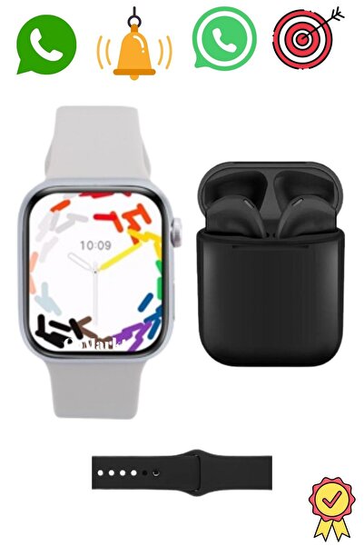 Han-S Bilişim Watch 9 Series Akıllı Saat T900 Pro Max ve Inpods Bluetooth Kul...