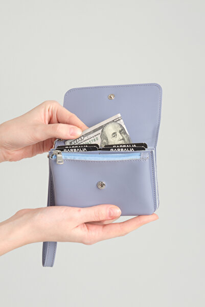 Garbalia Best Bilek Askılı Fermuarlı Özel Tasarım Kadın Cüzdan Kartlık