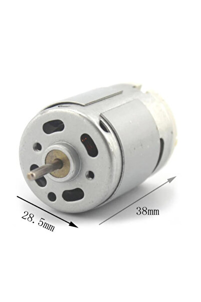 ROBİZ RS380 6V DC Motor 11500Rpm Yüksek Tork Hız DIY RC Oyuncak Model Araba T...