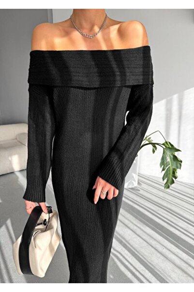 Noa Noa Guler Madonna - Rochie de tricotaj marime standard