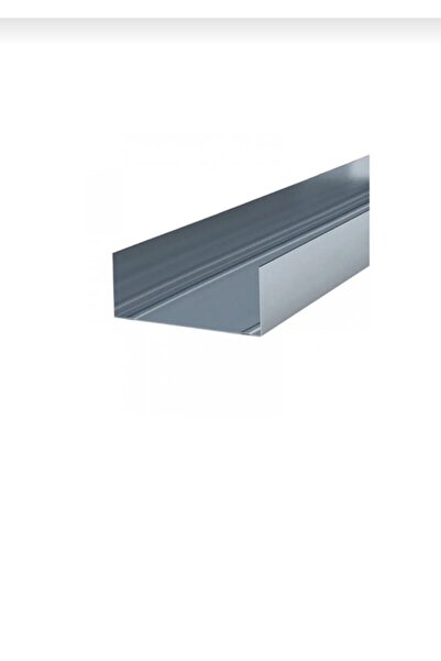 AKYD AK KALE YAPI DEKORASYON Alçıpan Duvar U Du 075 Profili 6 Adet Boy 3 M