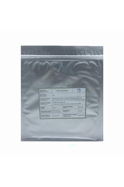 SEA FOOD Seafood Soya Kağıdı Yeşil Soy Paper For Sushi Green 70 Gr 20 Yaprak