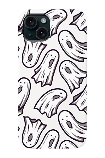 shoptocase حافظة هاتف متوافقة مع هاتف Iphone 15 PLUS بنمط الأشباح