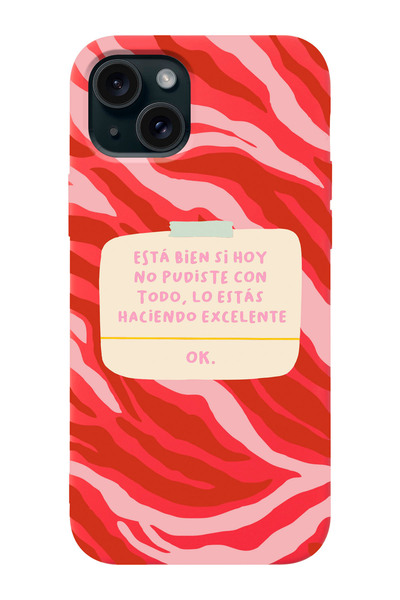 shoptocase Iphone 15 Uyumlu Esta Bien Si Desenli Lansman Telefon Kılıfı