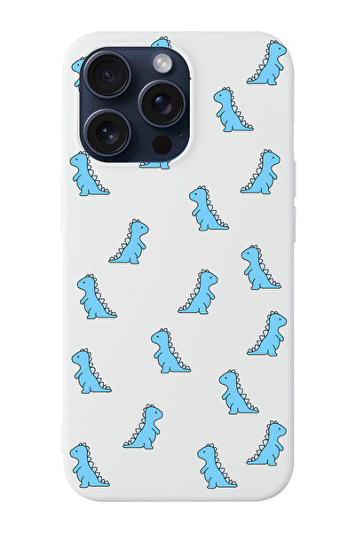 shoptocase Iphone 15 PRO MAX Uyumlu Baby Dinazor Desenli Lansman Telefon Kılıfı