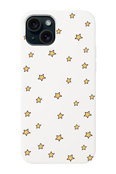 shoptocase Iphone 15 Uyumlu Yıldızlar Desenli Lansman Telefon Kılıfı