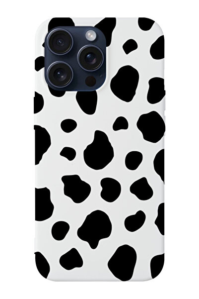 shoptocase Iphone 15 PRO Uyumlu Dalmaçya Desenli Lansman Telefon Kılıfı