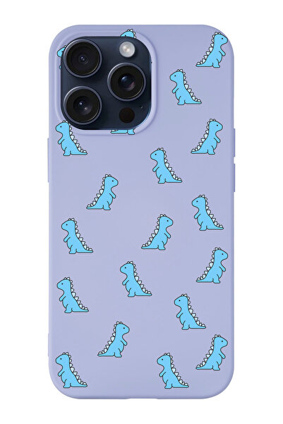 shoptocase Iphone 15 PRO MAX Uyumlu Baby Dinazor Desenli Lansman Telefon Kılıfı