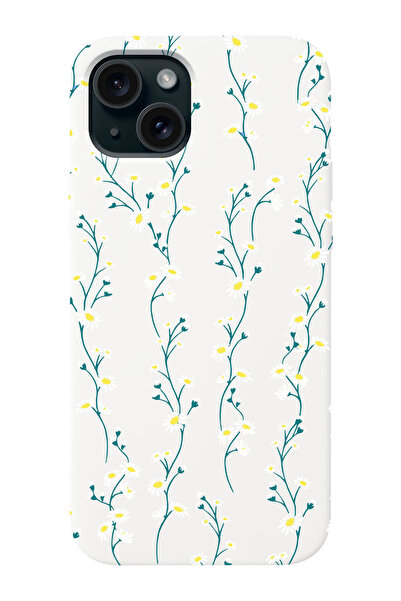 shoptocase حافظة هاتف متوافقة مع هاتف Iphone 15 PLUS Daisy Vine