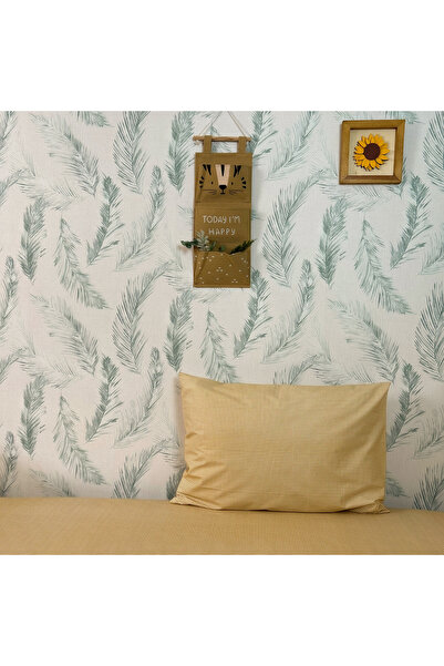 MundoLindo 100% Natural Cotton Gingham Single Elasticless 2 Piece Bed Sheet Set Mustard