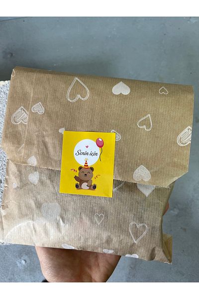 Meyofficial Teddy Bear Model for You Stickers 6*5 cm 30 pcs