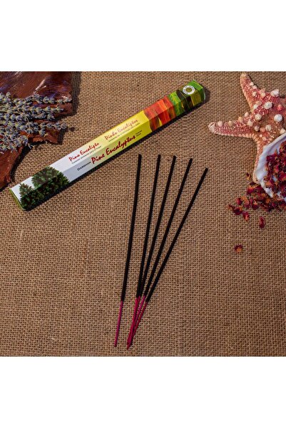 Darshan Incense Darshan Pine Eucaliptus Hexa 20'li Çubuk Tütsü