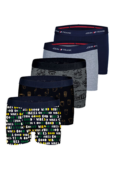 John Frank ÖZEL 5li BOXER PAKETİ