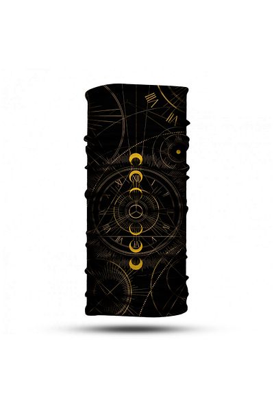 Vwear Guler cu model de astrologie Buff Baf Bandana Bandană pentru păr